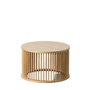 BigBuy Home Table Basse STICK Naturel 60 x 60 x 38 cm
