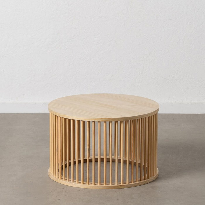 BigBuy Home Table Basse STICK Naturel 60 x 60 x 38 cm BigBuy Home Table Basse STICK Naturel 60 x 60 x 38 cm