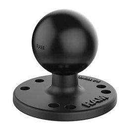 RAM Mounts RAM Round Plate with Ball RAM-202U