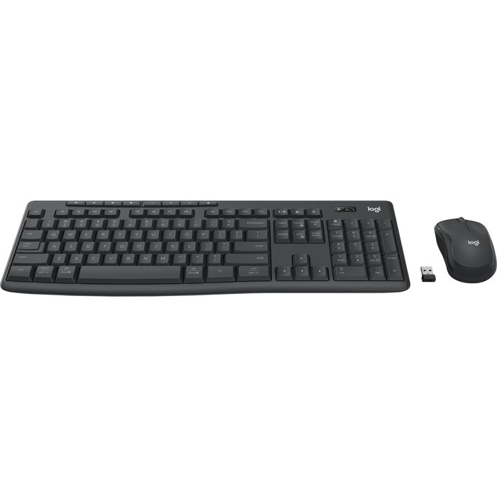 clavier et souris Logitech MK370 Graphite Italien Qwerty US