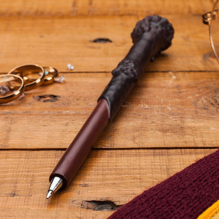PALADONE Stylo-plume à bille Harry Potter, stylo magique à thème, avec boîte de collection