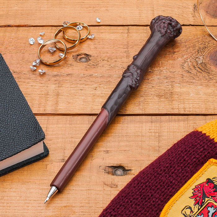 PALADONE Stylo-plume à bille Harry Potter, stylo magique à thème, avec boîte de collection