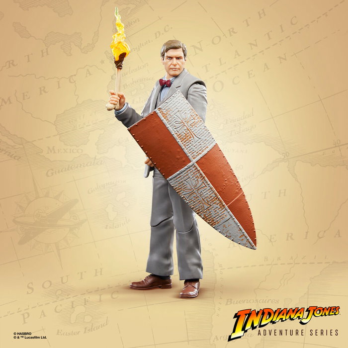 Hasbro Indiana Jones Adventure - Figurine Walter Donovan La Dernière Croisade