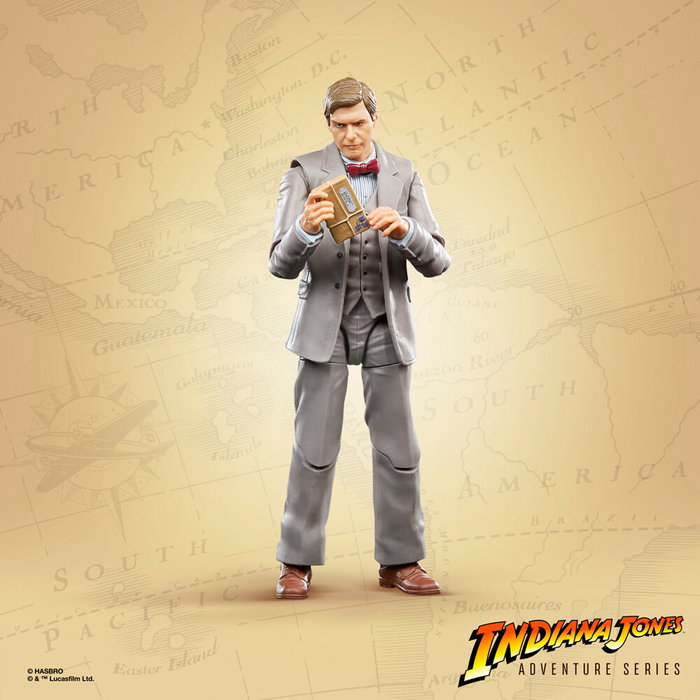 Hasbro Indiana Jones Adventure - Figurine Walter Donovan La Dernière Croisade