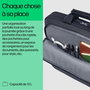 HP Sacoche pour PC portable 16 pouces Everyday - Compartiment matelassé, 13L, résistante à l'eau, polyester 600D, matériaux recyclés