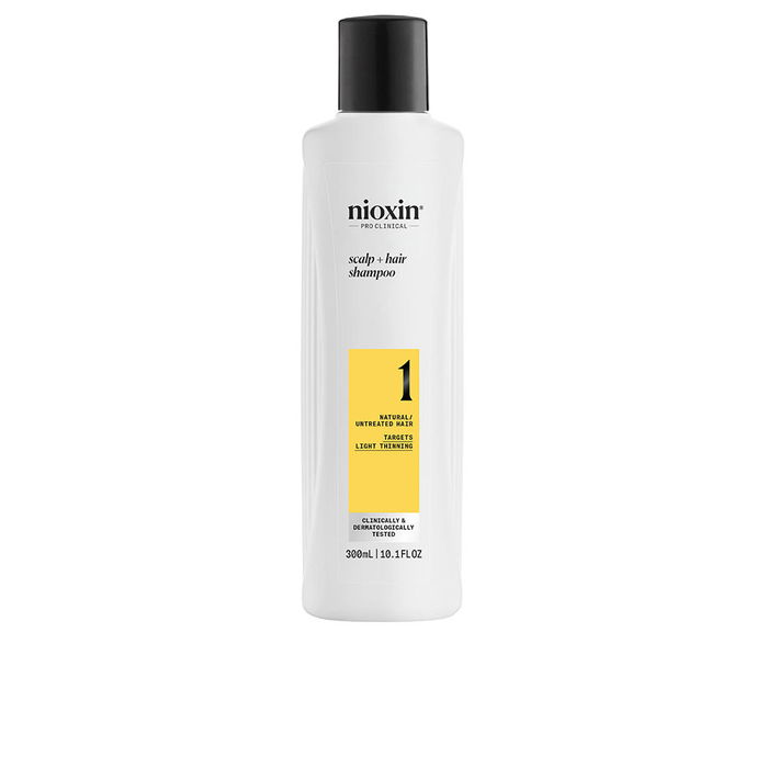 Nioxin SYSTEM 1 Shampoing pour Cheveux Naturels Légèrement Affaiblis 300 ml Nioxin SYSTEM 1 Shampoing pour Cheveux Naturels Légèrement Affaiblis 300 ml