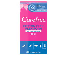 Carefree Flexiform Protège-slips Respirants Sans Parfum Lot de 30