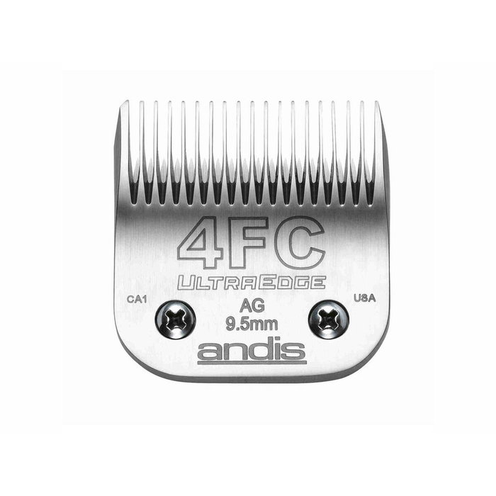 Lames Andis 4FC Acier inoxydable 9,5 mm Lames Andis 4FC Acier inoxydable 9,5 mm