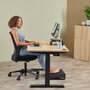 Fellowes Breyta Repose-poignet pour clavier bleu marine 32 cm