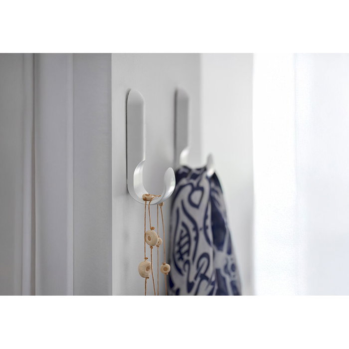 Crochet pour suspendre Inofix atlas Blanc 2,5 kg Adhésif