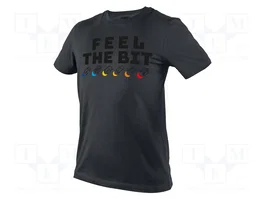 NEO TOOLS T-shirt gris Taille M