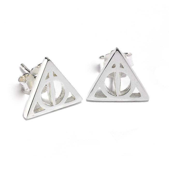 THE CARAT SHOP Boucles d'oreilles Harry Potter Deathly Hallows en argent THE CARAT SHOP Boucles d'oreilles Harry Potter Deathly Hallows en argent
