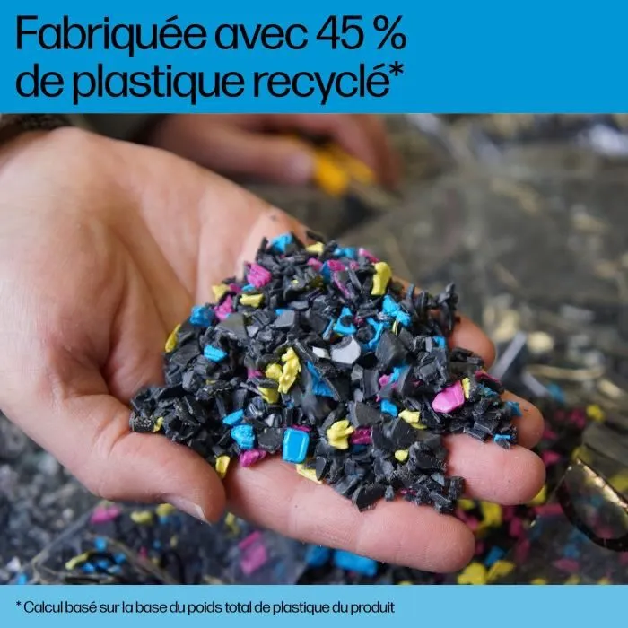 HP OfficeJet Pro 8124e - Imprimante multifonctions tout-en-un couleur jet d'encre sans fil, 20 ppm, format jusqu'à Legal, 225 feuilles, 3 mois Instant Ink inclus avec HP+