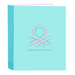 Reliure à anneaux Benetton Dolce Multicouleur A4 27 x 33 x 6 cm