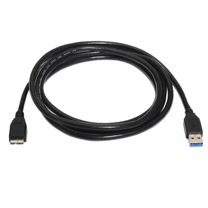 Câble USB Aisens A105-0043 Noir 1 m