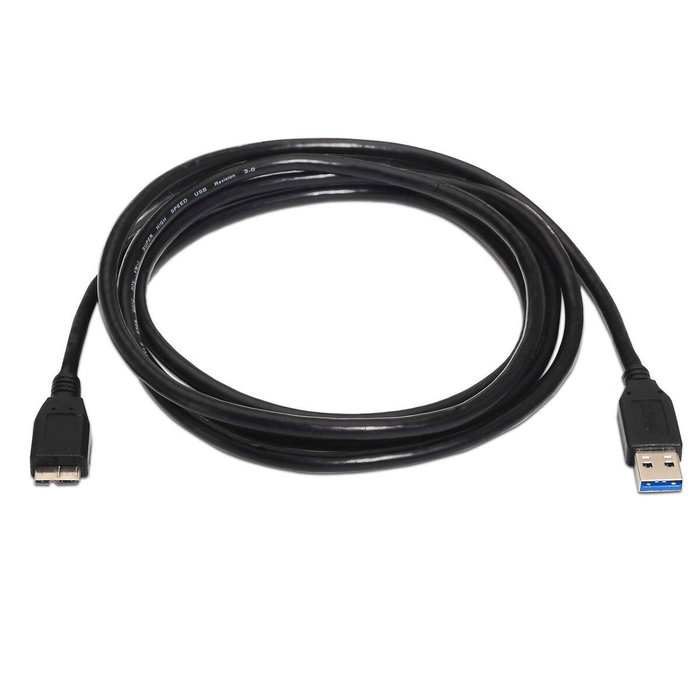 Câble USB Aisens A105-0043 Noir 1 m