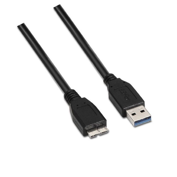 Câble USB Aisens A105-0043 Noir 1 m