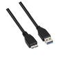 Câble USB Aisens A105-0043 Noir 1 m