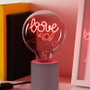 Paladone Ampoule LED Décorative Mickey Mouse Neon Style E27, G125, 1W, 240V