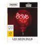 Paladone Ampoule LED Décorative Mickey Mouse Neon Style E27, G125, 1W, 240V