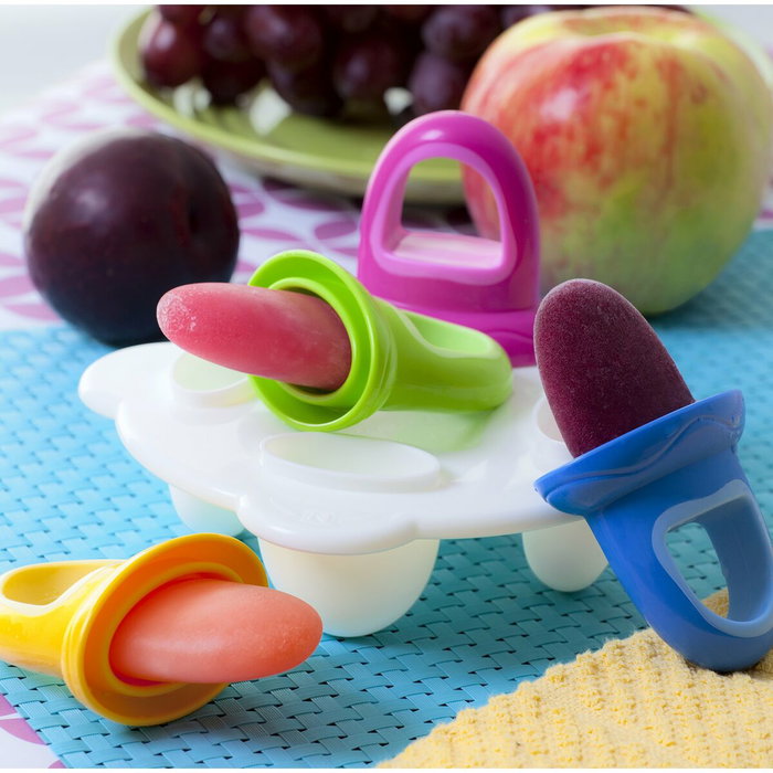 Nuby Moules à glace Fruitsicles - 4 pièces
