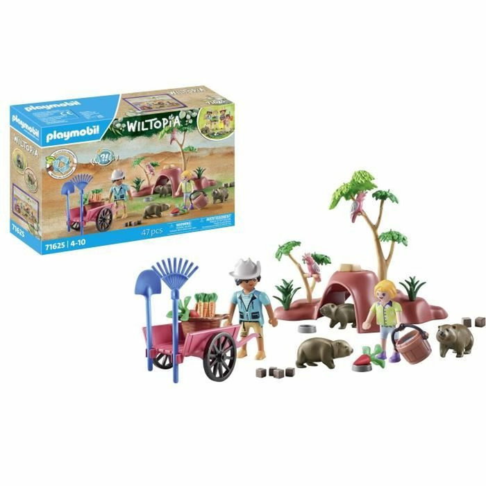 Playmobil Wiltopia Refuge de wombats, 47 pièces