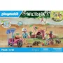 Playmobil 71625 Wiltopia - Terriers de wombats, Jouet de construction avec 47 pièces, Pour enfants dès 4 ans