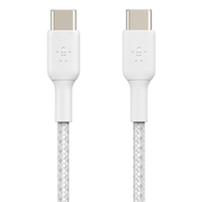 Belkin Câble USB-C vers USB-C tressé 2 m - Blanc