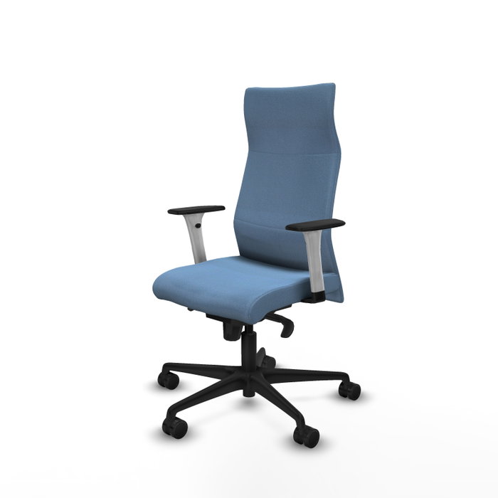 Piqueras Y Crespo Sillón Albacete Bleu ciel avec mécanisme Sincro