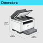 HP M234sdn LaserJet - Imprimante Multifonction Noir et Blanc 29 ppm, Impression, Copie, Numérisation, Recto-Verso Auto, HP Smart, Chargeur Auto