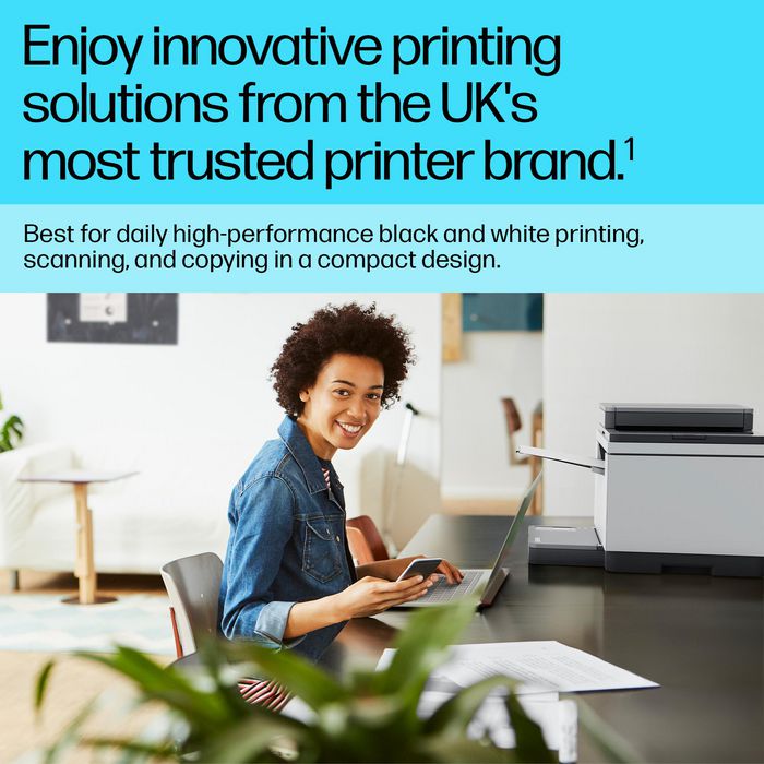 HP M234sdn LaserJet - Imprimante Multifonction Noir et Blanc 29 ppm, Impression, Copie, Numérisation, Recto-Verso Auto, HP Smart, Chargeur Auto