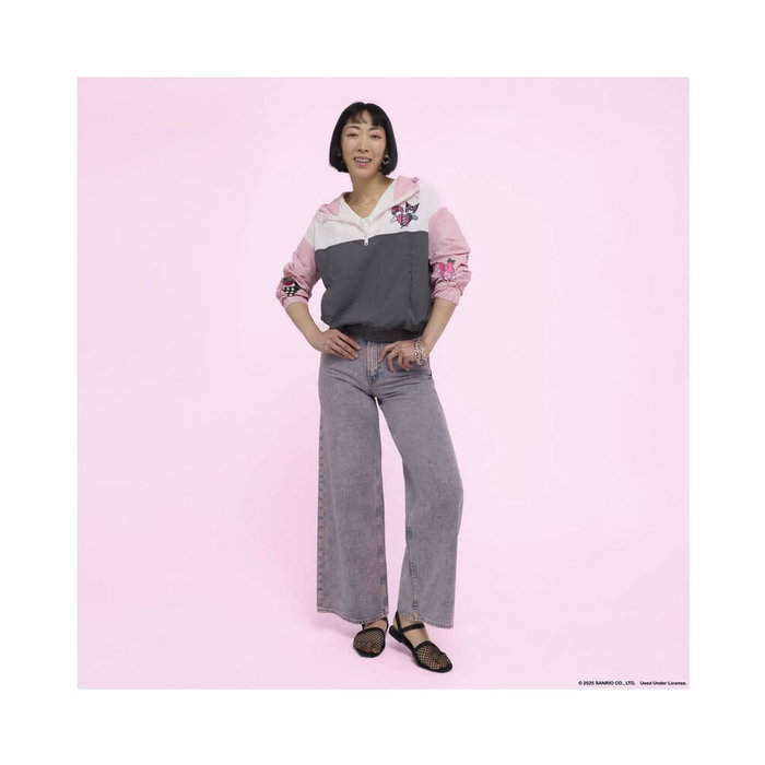 Sanrio by Loungefly Windbreaker bomber My Melody and Kuromi (XL)