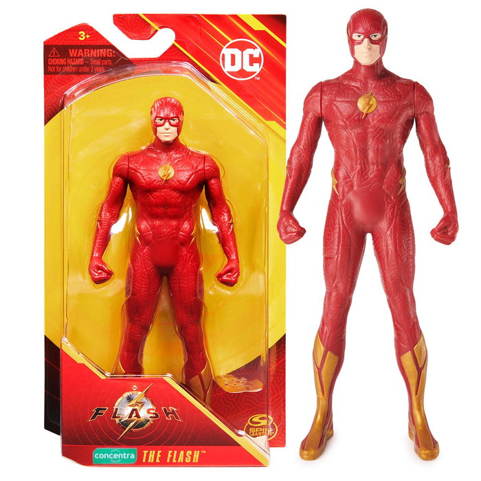 Spin Master DC Comics Figure d'action Flash de 15 cm avec 11 points d'articulation - 6065265 Spin Master DC Comics Figure d'action Flash de 15 cm avec 11 points d'articulation - 6065265