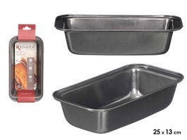 KINVARA Moule rectangulaire étroit acier gris