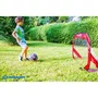 SCHILDKROT Cages Pop-Up - Filets de but pliables pour football 120 x 80 x 80 cm - 2 buts avec sac de transport et 4 crochets en acier pour activités plein air