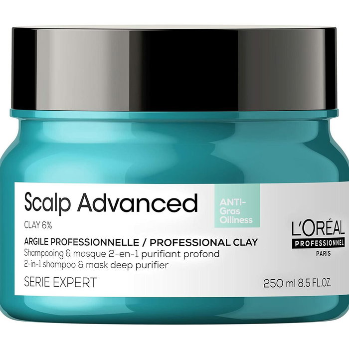 L'Oréal Professionnel Paris SCALP ADVANCED Shampoing et masque purifiant 2 en 1 L'Oréal Professionnel Paris SCALP ADVANCED Shampoing et masque purifiant 2 en 1