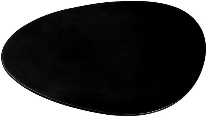 Alessi Plateau Colombina en mélamine noire Alessi Plateau Colombina en mélamine noire