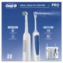 Oral-B Centre de soins dentaires OxyJet et Pro 1, Bleu et Blanc