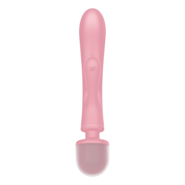 Vibration de Stimulation Double Satisfyer Triple Lover Rose