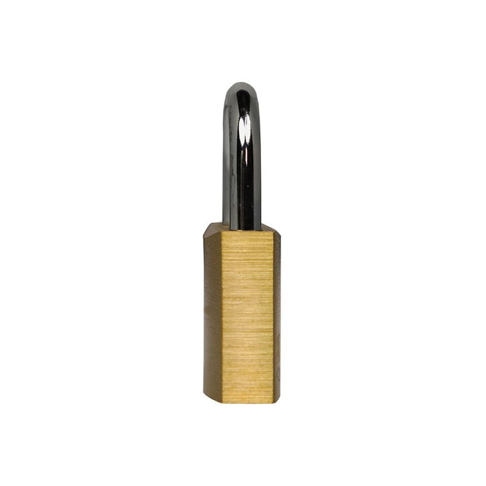 Ifam Candado de arco normal 30mm sr30 073000sr - Cadenas en acier trempé chromé et laiton extrudé, avec 2 clés Ifam Candado de arco normal 30mm sr30 073000sr - Cadenas en acier trempé chromé et laiton extrudé, avec 2 clés