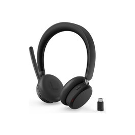 Lenovo 4XD1S19778 - Casque audio sans fil 6550 avec ANC et double mode (USB-C)