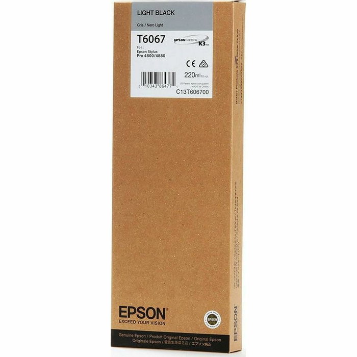 Epson Cartouche d'encre Light Black 220 ml pour Stylus Pro 4800/4880
