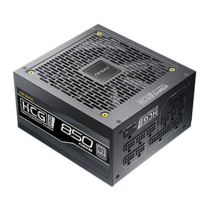Antec HCG850 Pro P Alimentation 850W 80 Plus Platinum ATX 3.1 Totalement Modulaire Antec HCG850 Pro P Alimentation 850W 80 Plus Platinum ATX 3.1 Totalement Modulaire