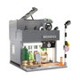 CADA Summer Breeeze Coffee Shop C66007W - Maison de café japonaise à construire 1116 pièces avec éclairage LED