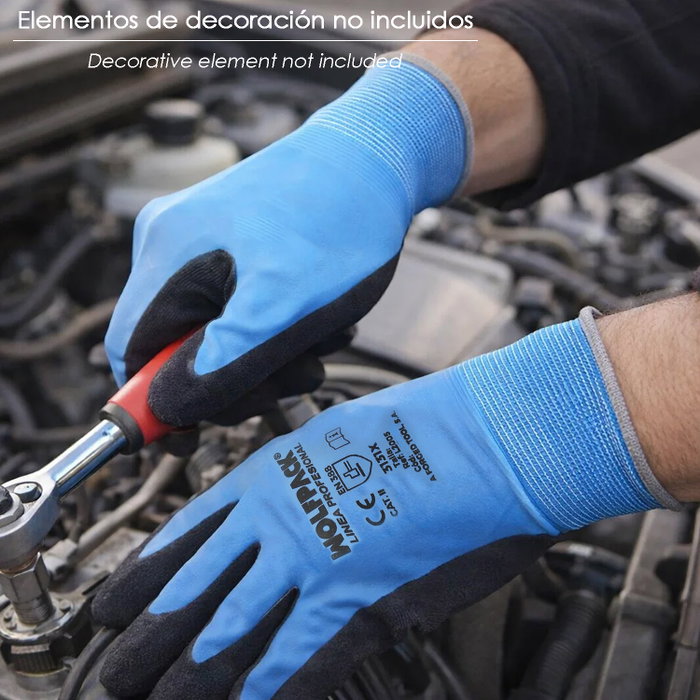 WOLFPACK LINEA PROFESIONAL Gant Latex Foam Impermeable 10</div>