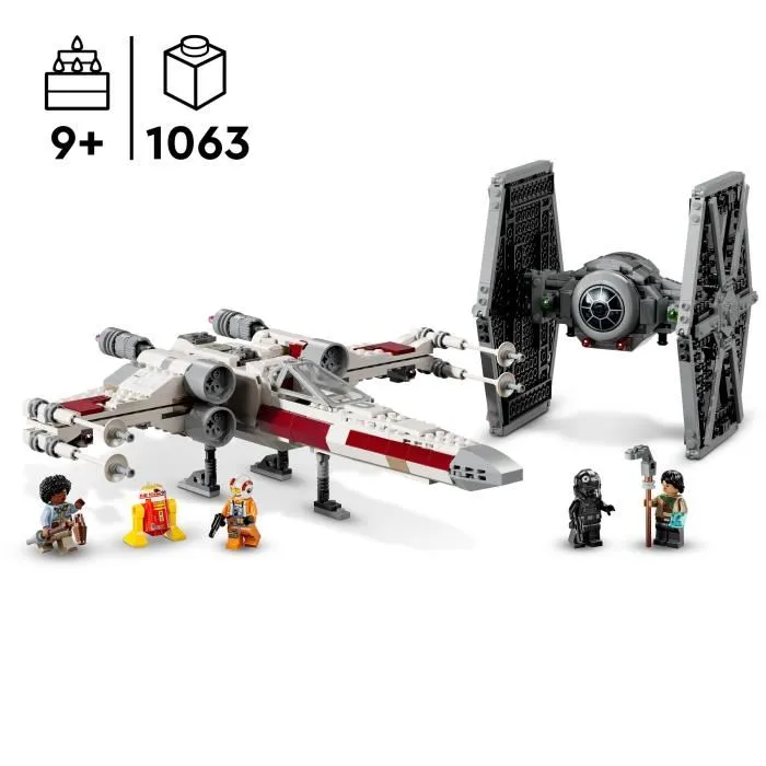 Lego Star Wars 75393 Mashup TIE Fighter et X-Wing Lego Star Wars 75393 Mashup TIE Fighter et X-Wing