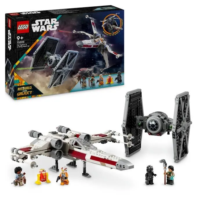 Lego Star Wars 75393 Mashup TIE Fighter et X-Wing Lego Star Wars 75393 Mashup TIE Fighter et X-Wing