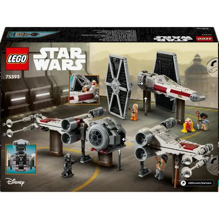 Lego Star Wars 75393 Mashup TIE Fighter et X-Wing Lego Star Wars 75393 Mashup TIE Fighter et X-Wing
