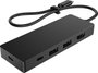 HP Concentrateur USB-C de voyage G3 (5 ports : 2x USB-C, 2x USB-A, 1x HDMI 4K 60 Hz) pour Windows, Mac, Chrome, iOS, Android - Compatible alimentation pass-through