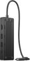 HP Concentrateur USB-C de voyage G3 (5 ports : 2x USB-C, 2x USB-A, 1x HDMI 4K 60 Hz) pour Windows, Mac, Chrome, iOS, Android - Compatible alimentation pass-through